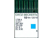 Иглы для промышленных машин Groz-Beckert DLx1/11738A №120